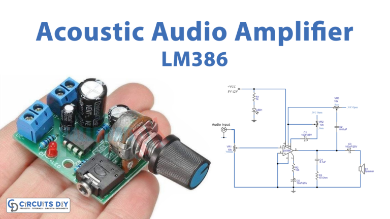 LM386 Acoustic Audio Amplifier Circuit