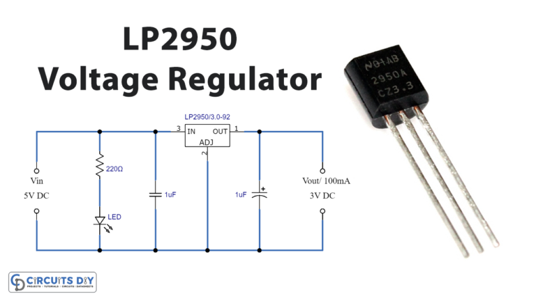 LP2950 Adjustable Micropower Voltage Regulator Circuit