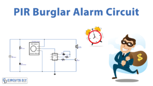 PIR Burglar Alarm Circuit