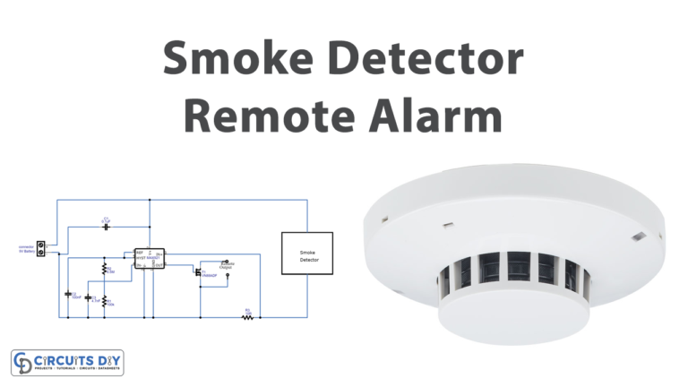 Remote Alarm for Smoke Detector MAX921