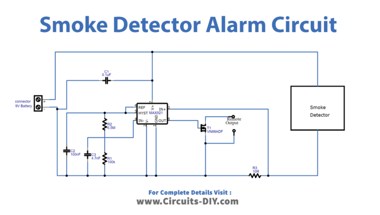 Remote Alarm for Smoke Detector MAX921