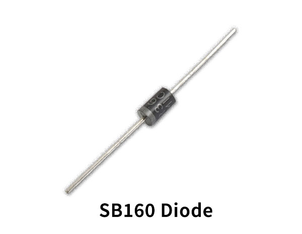 100Pcs SB160 Schottky Diode 60V 1A Neue Ic kx 