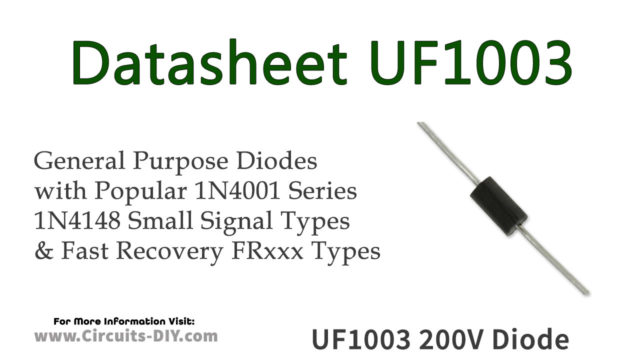 Ultraschneller Gleichrichterdiode 3A Uf5401 bis Uf5408