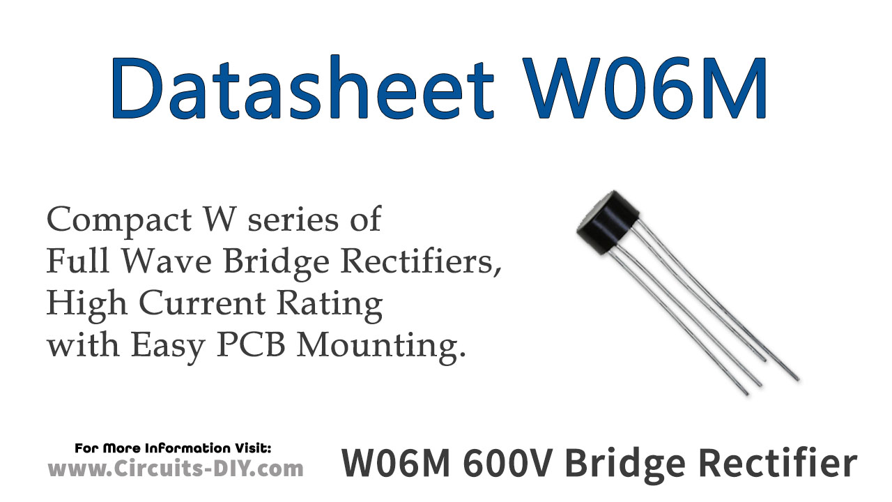 W06M Datasheet