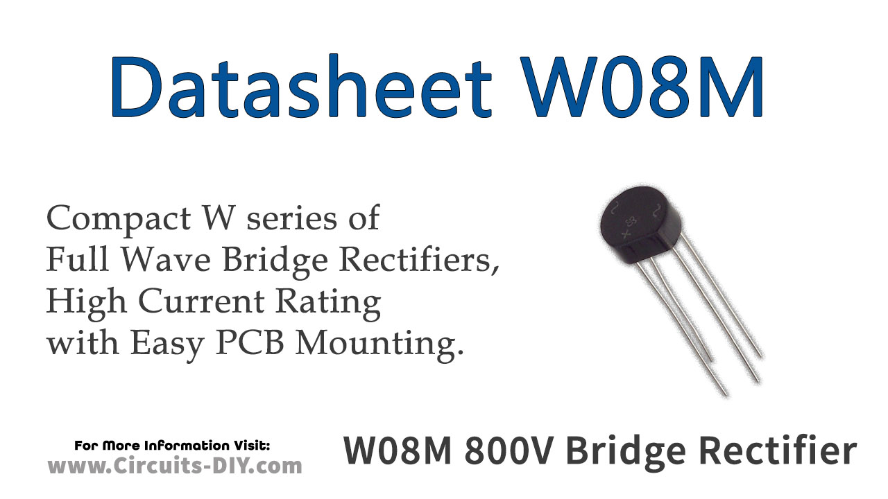 W08M Datasheet