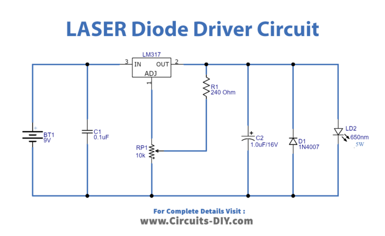 Laser Diode Circuit Diagram