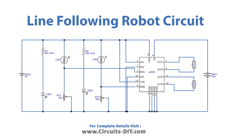 Line Following Robot Using L293d 5006