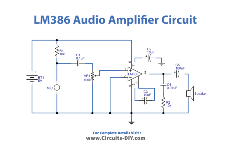 LM386 Audio Amplifier Circuit