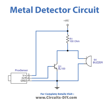 Simple Metal Detector Circuit