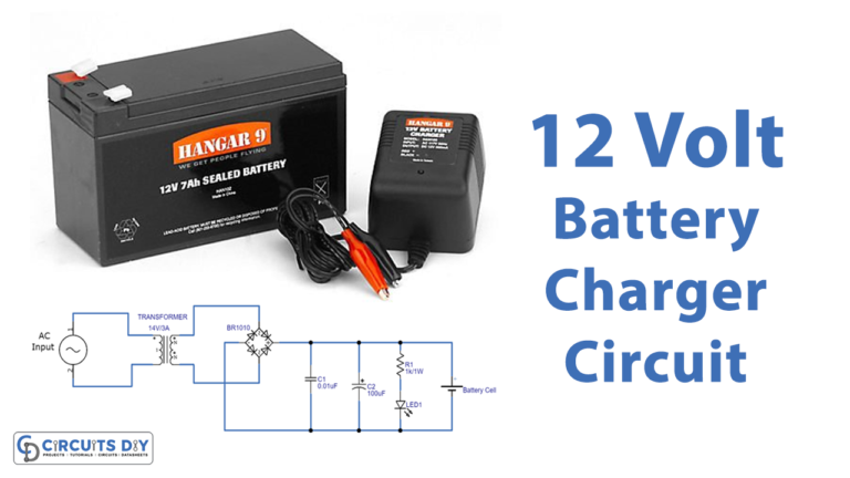 Simple 12 Volt Battery Charger Circuit Diagram