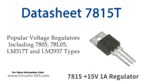 LM7815 +15V 1A Positive Regulator - Datasheet