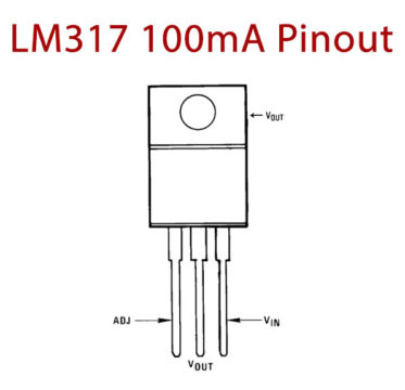 LM317 100mA Adjustable Positive Voltage Regulator - Datasheet