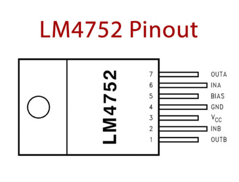 LM4752 Stereo 11W Audio Power Amplifier Datasheet