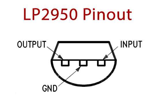 LP2950-3V-Pinout