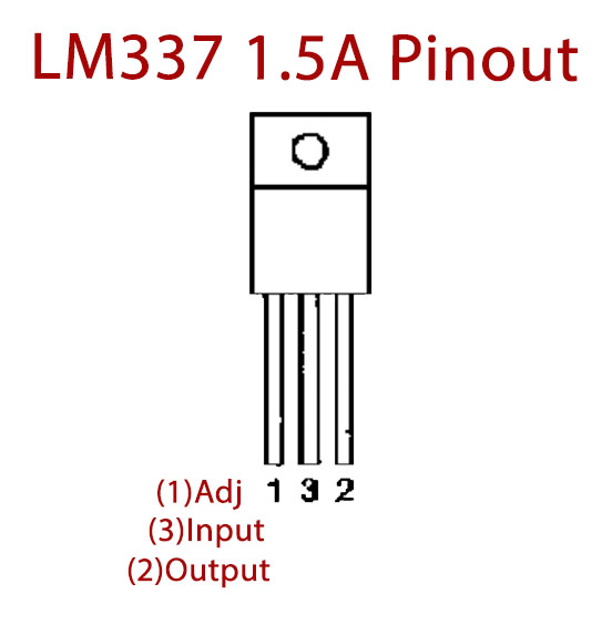 1.5 Amp Output Current Terminal Adjustable Negative Voltage Regulator TO-220 Package 1.2 to 37V Output Voltage NTE Electronics NTE957 Integrated Circuit 3 