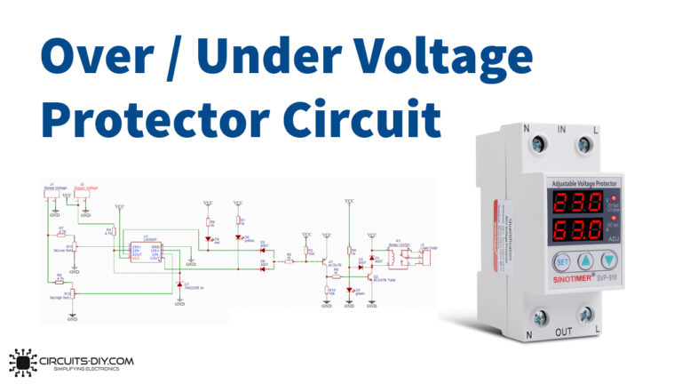 Over Voltage And Under Voltage Protection Circuit Diagram