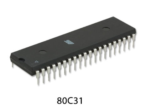 80C31 CPU with 128x8 RAM and I/O - Datasheet