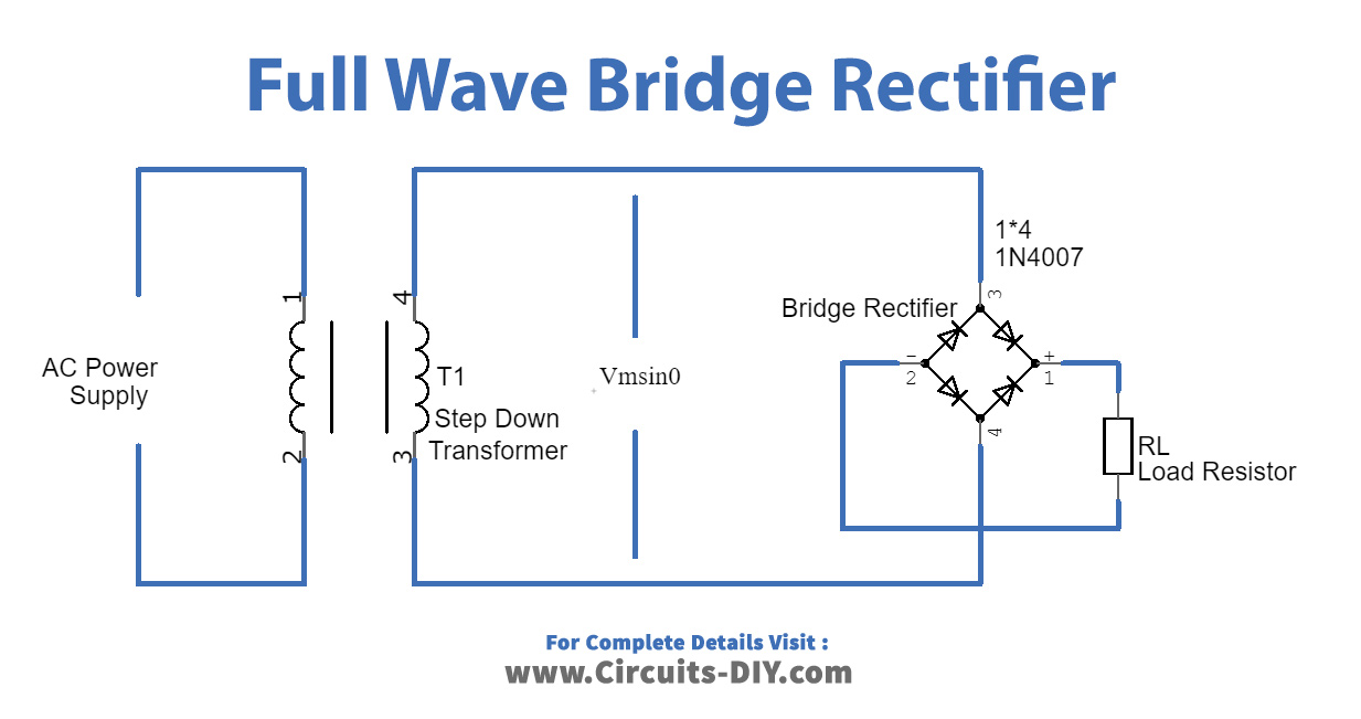 Fullwave-Bridge-Rectifier-Circuit