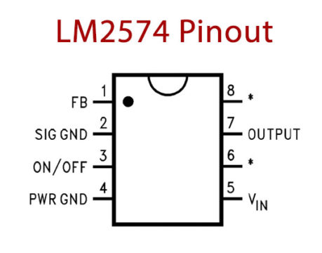 LM2574 Adjustable 0.5A Step-Down Voltage Regulator - Datasheet