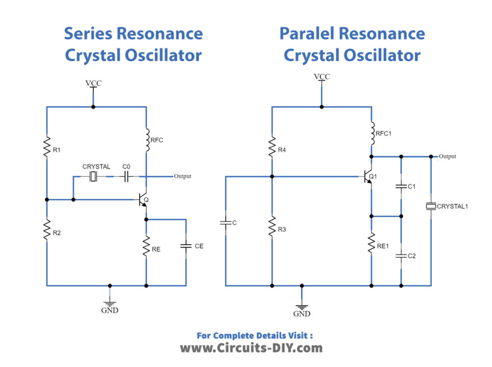 Series-Paralell-Resonance-Crystal-Oscillator-Circuit