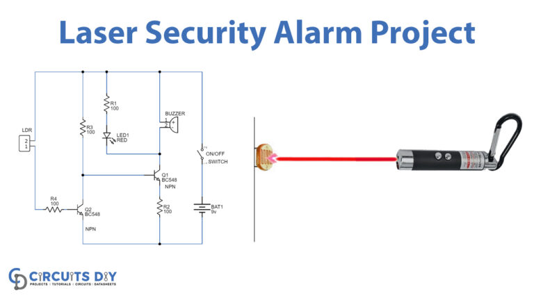 Laser Security Alarm Circuit