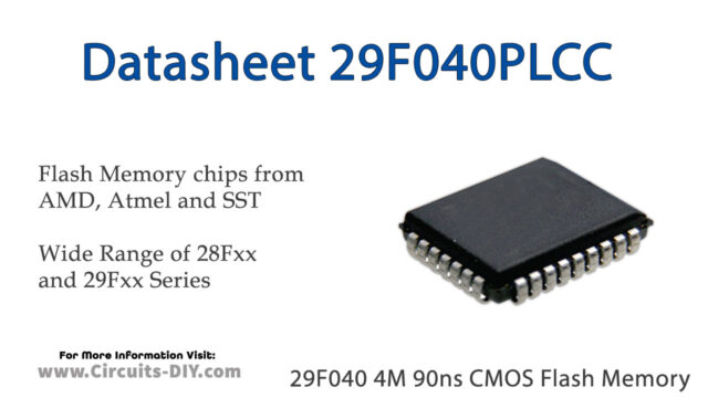 29FO40 PLCC Datasheet