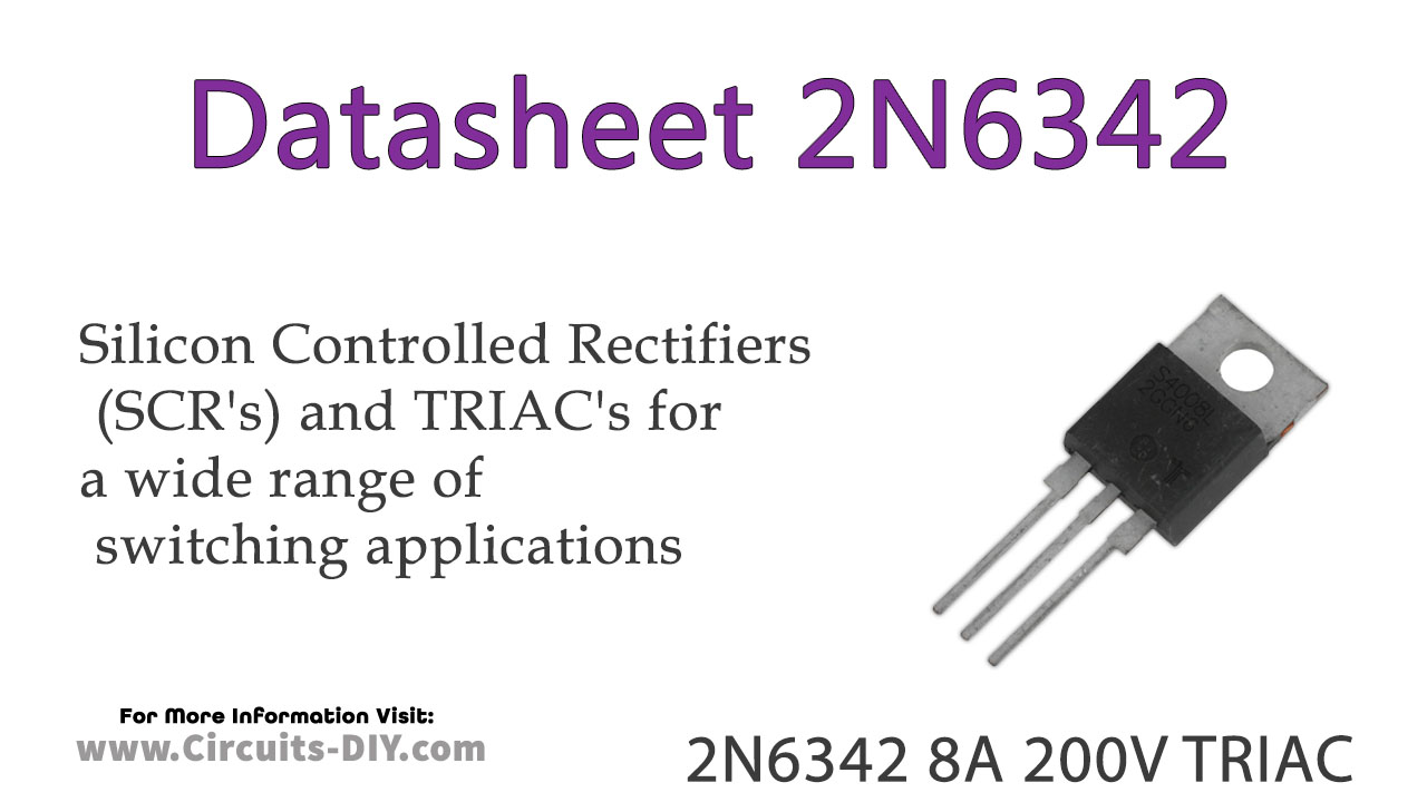 2N6342 Datasheet