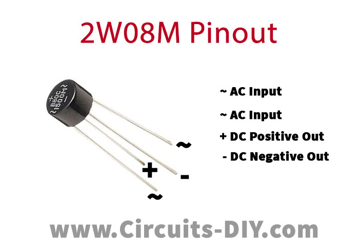 2W08M Pinout