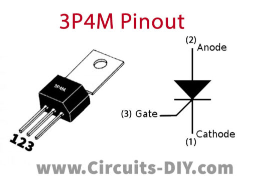 3P4MH 3A 400V Thyristor - Datasheet