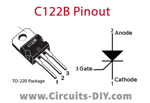 C122B 8A 200V SCR - Datasheet