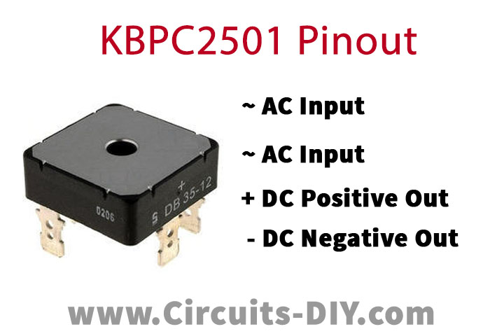 KBPC2501 Pinout