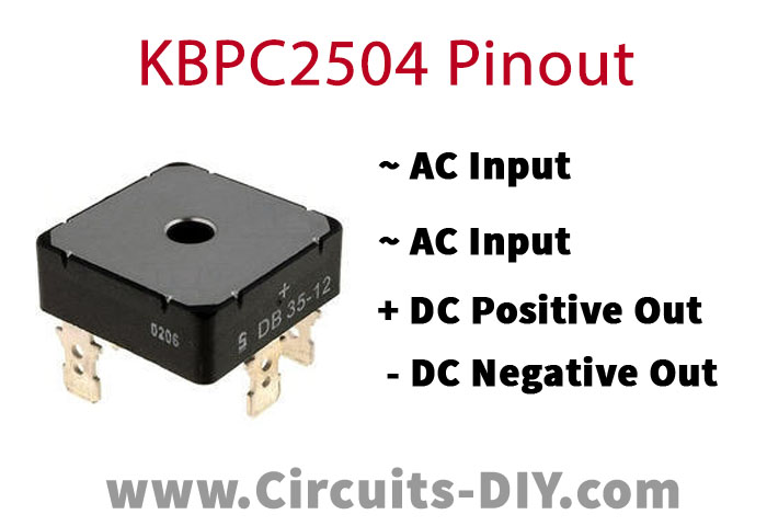 KBPC2504 Pinout