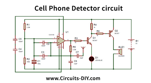 Cell Phone Detector circuit