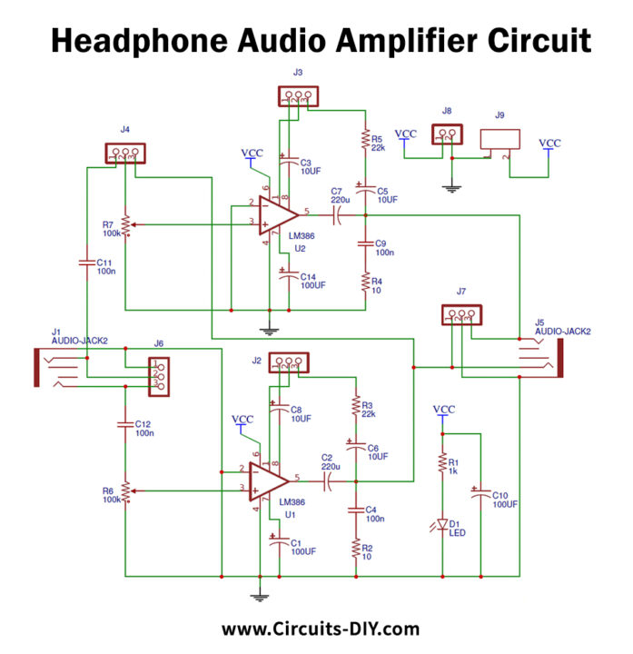 headphone-audio-amplifier-circuit