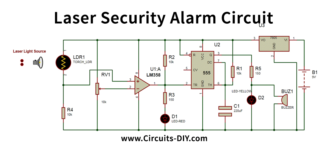 laser-security-alarm-circuit