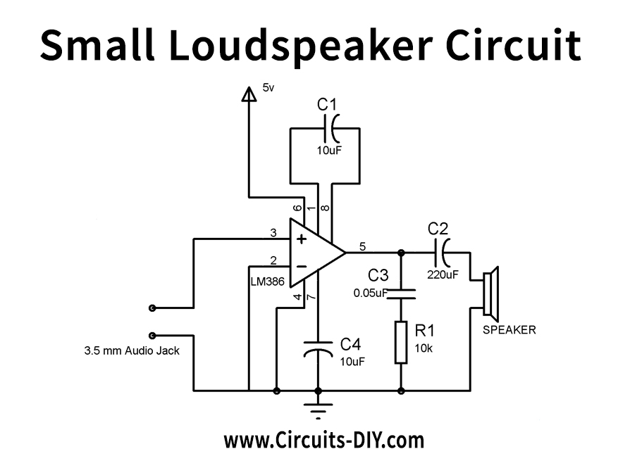 Small Loudspeaker for Computer or Cell Phone