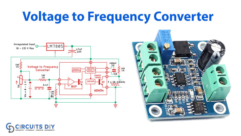 Voltage to Frequency Converter using AD654