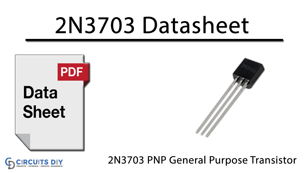 Nº 1-2n3703-ST-to92-PNP-General Purpose Amplifier 