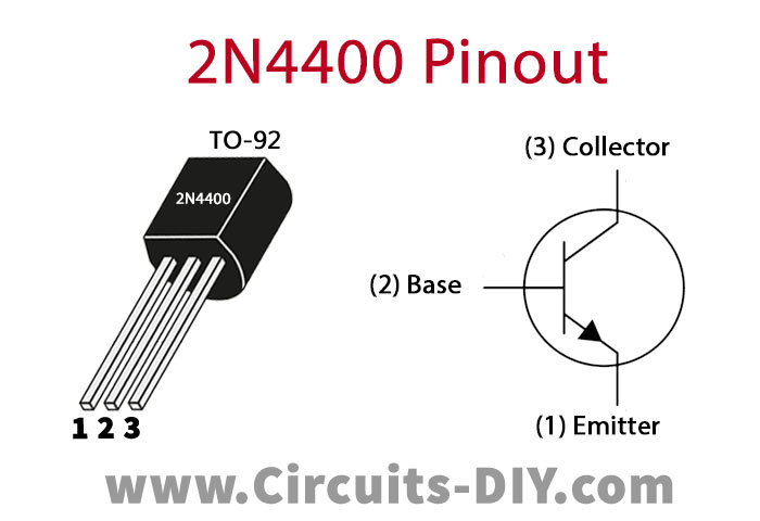 2N4400 NPN Silicium Low Power LF Transistor CS = TO92 1 PC 
