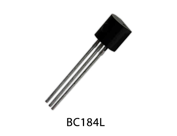 10 Transistor BC184 NPN TO92 – 30V 0,1A, 350mW, 140MHz, CDIL, Per Circuiti A Basso Rumore