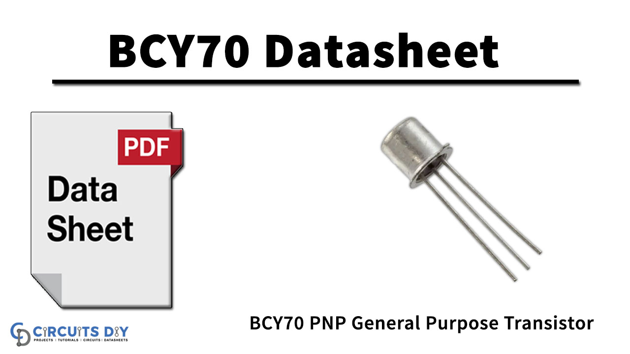 BCY70 TRANSISTOR TO-18 1PC