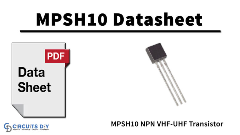 MPSH10 NPN VHF-UHF Transistor - Datasheet