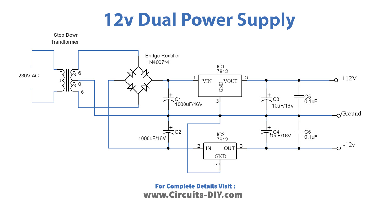 Top 3 Dual Power Supply Circuits