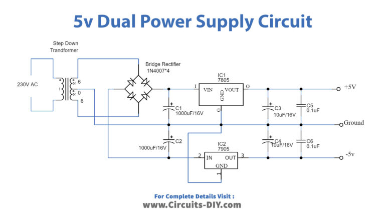 Top 3 Dual Power Supply Circuits