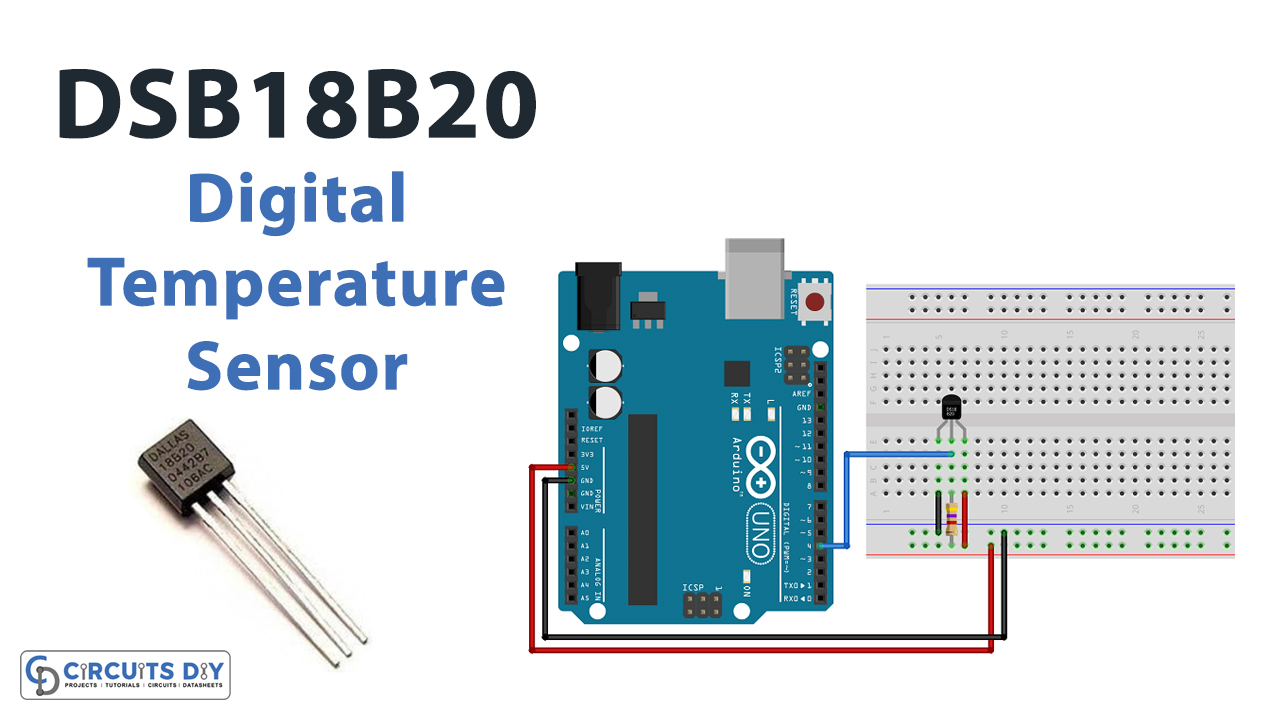 Temperature sensor DS18B20 - qilowatt it!