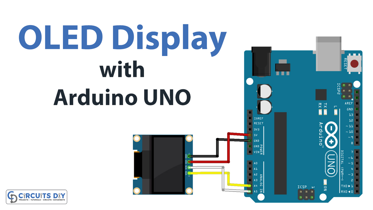 I2C OLED 0.96″ 128×64 display arduino tutorial - how to write text, draw  shapes and draw bitmap