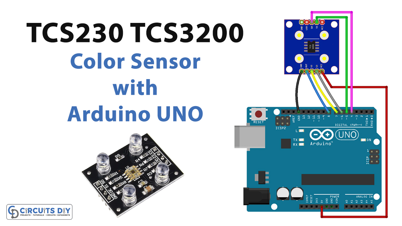 Details about   TCS230/ TCS3200 Color Recognition Sensor Farberkennung Modul for MCU Arduino AU 