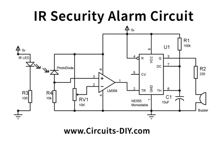 IR Based Security Alarm