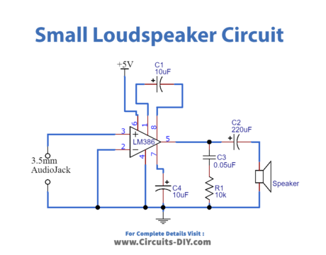 Small Loudspeaker for Computer or Cell Phone