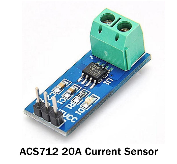 20X ACS712 Stromsensormodul Detektor 20 Ampere Stromstaerke F3N6 T1D6 X2U4 GZ 